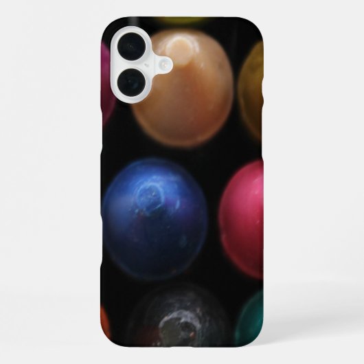 Buntstifte iPhone Hülle (Rückseite)