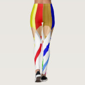 Buntstifte Leggings (Rückseite)