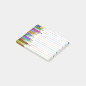 Buntstifte Post It Back To School Custom Post-it Klebezettel (angewinkelt)