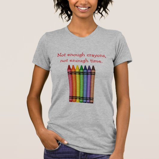 Buntstifte T-Shirt (Vorderseite)