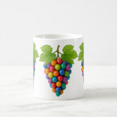 Buntweintrauben Kaffeetasse (Mittel)
