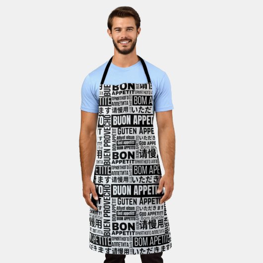 Buon Appetito Schürze (Getragen)