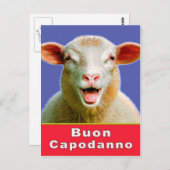 Buon CapoDanno Postkarte (Vorne/Hinten)