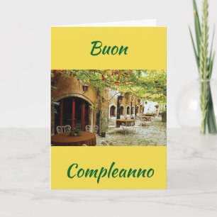 "BUON COMPLEANNO" *****ITALIEN**** GEBURTSTAG KARTE