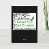 "BUON COMPLEANNO" *****ITALIENISCHER**** KARTE (Rückseite)