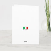 Buon Compleanno Mamma - Italienisch Karte (Rückseite)