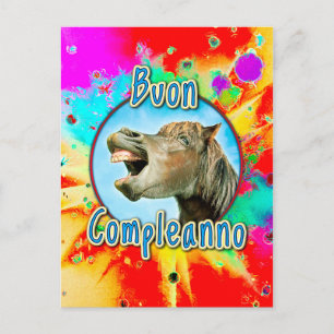 Buon Compleanno Postkarte