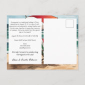 Buon Ferragosto italian Celebration Day Feiertagspostkarte (Rückseite)