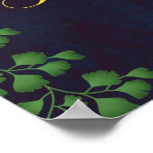 Buon Giorno Lemon Blumenposter - italienisch Inspi Poster (Ecke)