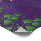 Buon Giorno Lemon Floral - Inspirierte italienisch Poster (Ecke)