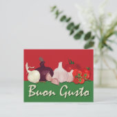 Buon Gusto Recipe Cards Postkarte (Stehend Vorderseite)