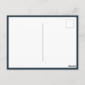 Buon Natale 2 Tauben Italienisches Weihnachtsfest Postkarte (Rückseite)