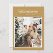 Buon Natale 4 Foto Ferienwohnung Feiertagskarte (Rückseite)