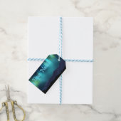 Buon Natale - Aurora Borealis Geschenkanhänger (Mit Garn)