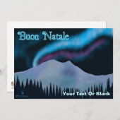 Buon Natale - Blue Aurora (Vorne/Hinten)