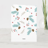 Buon natale christmas card karte (Rückseite)