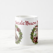 Buon Natale Christmas Donkey Santa Tasse (Mittel)