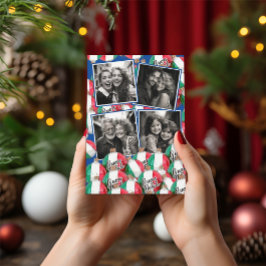 Buon Natale Christmas Gruß Royal Blue Invitati Einladung