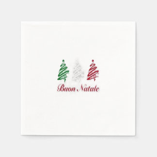 Buon Natale Christmas Napkins Serviette