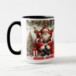 Buon Natale Christmas Santa Classic Tasse