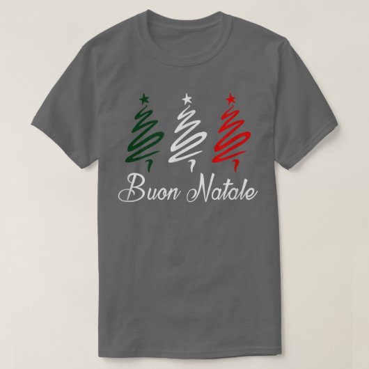 Buon Natale Christmas T  T-Shirt (Design vorne)