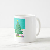 Buon Natale Christmas Tree Tasse (VorderseiteRechts)
