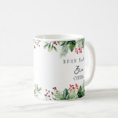 Buon Natale Custom Tante Zia Kaffeetasse (VorderseiteRechts)