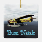 Buon Natale - de Havilland DH3-C Otter Keramikornament (Rückseite)