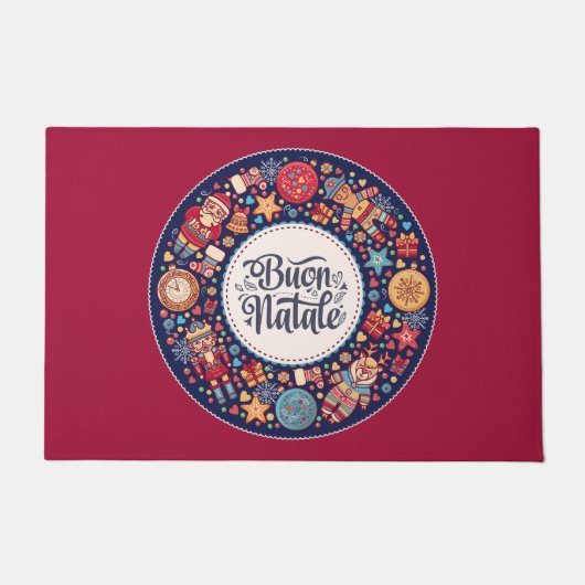 Buon Natale Doormat Fußmatte (Vorderseite)
