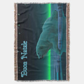 Buon Natale - Eiskantenpolar Decke (Vorderseite Vertikal)