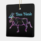 Buon Natale - Electric Moose Keramikornament (Links)