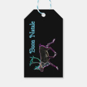 Buon Natale - Elektrische Karibik Geschenkanhänger (Vorderseite)