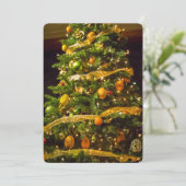 Buon Natale Feiertagskarte (Stehend Vorderseite)