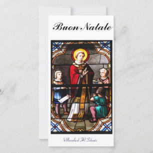 Buon Natale Fotokarte Feiertagskarte