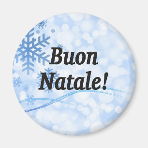 Buon Natale! Frohe Weihnachten in italienischem BF Magnet
