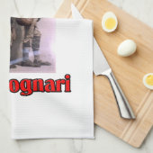 Buon Natale (frohe Weihnachten) Zampognari Handtuch (Viertel Falte)