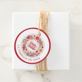 Buon Natale Geschenkanhänger (Beispiel)