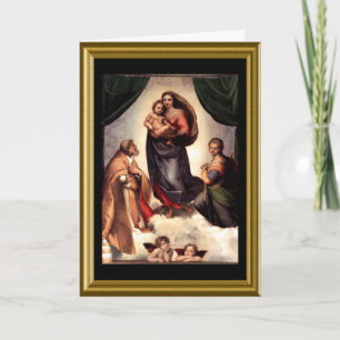 Buon natale - Hail Mary in Italian Feiertagskarte