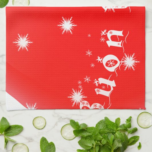 Buon Natale Handtuch (Gefaltet)