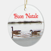 Buon Natale - Honkers - Kanadas Keramikornament (Links)