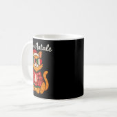 Buon Natale Italian Cat Christmas, Italy Pride Hol Kaffeetasse (Vorderseite Links)