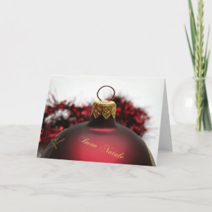 Buon Natale Italian Christmas Card Feiertagskarte