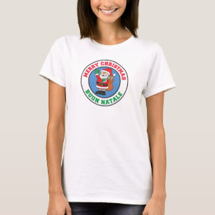 Buon Natale Italian Christmas Santa Santa T-Shirt