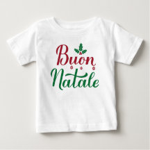 Buon Natale Italian MerChristmas Holly
