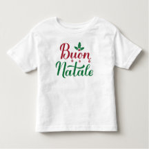 Buon Natale Italian MerChristmas Holly