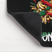 Buon natale italian Pasta Weihnachten Weihnachten Mousepad (Ecke)
