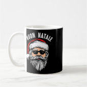 Buon natale italian santa claus babbo lustiger chr kaffeetasse (Links)