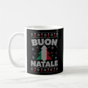 Buon Natale Italian Ugly for and Kaffeetasse