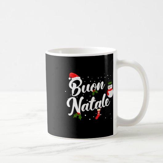 Buon natale italiana kaffeetasse (Rechts)