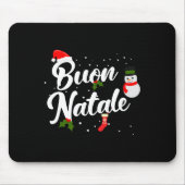 Buon natale italiana mousepad (Vorne)